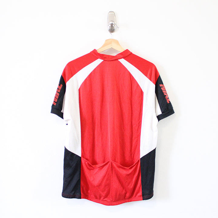 Vintage Nike Grey Tag Cycling Jersey L Steep Store