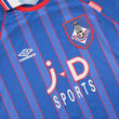 Load image into Gallery viewer, Vintage 1993 Oldham Athletic Umbro Home Jersey Made In England - XL