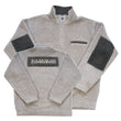 Load image into Gallery viewer, Vintage RARE Napapijri Geographic Sherpa Corduroy Patch Quarter Zip - L