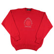 Load image into Gallery viewer, Vintage RARE YSL Yves Saint Laurent Embroidered Spell Out Sweater - L