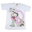 Load image into Gallery viewer, Vintage Betty Boop Love Not War Graphic T-Shirt - M/L