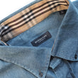 Load image into Gallery viewer, Vintage Burberry Embroidered Logo Long Sleeve Button Up Shirt - XL