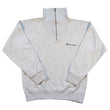 Load image into Gallery viewer, Vintage Champion Embroidered Spell Out Quarter Zip Sweatshirt - S