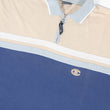 Load image into Gallery viewer, Vintage Champion Logo Quarter Zip T-Shirt - L