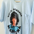 Load image into Gallery viewer, Vintage Rare 80s Diego Maradona Single Stitch T-Shirt - L