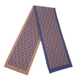 Load image into Gallery viewer, Vintage Fendi Wool Monogram Logo Scarf Made In Italy