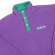 Load image into Gallery viewer, Vintage Fila Magic Line Embroidered Snap Fleece - M