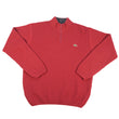 Load image into Gallery viewer, Vintage Lacoste Logo Quarter Zip Sweater - XS