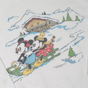 Vintage 80s Mickey Mouse Graphic Crewneck - L