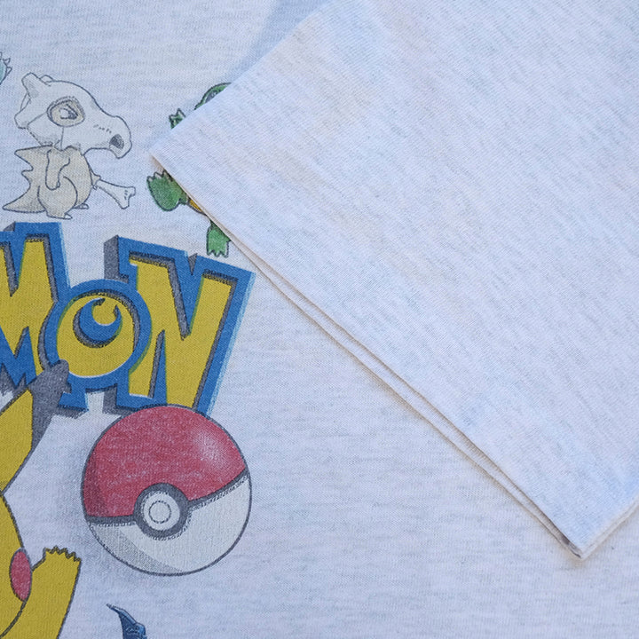 Vintage RARE Pokemon Pikachu Single Stitch T-Shirt - L