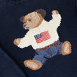 Load image into Gallery viewer, Vintage RARE 1990s Polo Ralph Lauren Sitting Bear Hand Knit Sweater - XL
