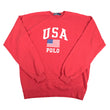 Load image into Gallery viewer, Vintage Polo Ralph Lauren USA Spell Out Crewneck - XL