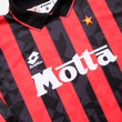 Load image into Gallery viewer, Vintage RARE 1993 AC Milan Lotto Motta Long Sleeve Jersey - L