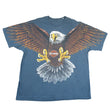 Load image into Gallery viewer, RARE Vintage Harley Davidson All Over Eagle Front & Back Graphic - XL