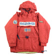 Load image into Gallery viewer, Vintage RARE Napapijri Geographic Trans-Antarctica Expedition Spell Out Jacket - M