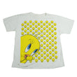 Load image into Gallery viewer, Vintage Tweety Bird All Over Front & Back Print T-Shirt - L