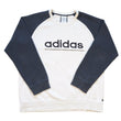 Load image into Gallery viewer, Vintage Adidas Embroidered Spell Out Crewneck - L