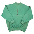 Load image into Gallery viewer, Vintage Rare Adidas Equipment Embroidered Quarter Zip Sweatshirt - L