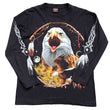 Load image into Gallery viewer, Vintage American eagle Front & Back Graphic Single Stitch Long Sleeve - M