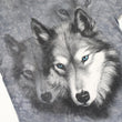 Load image into Gallery viewer, Vintage Wolf Acid Wash Big Graphic T-Shirt - L