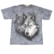 Load image into Gallery viewer, Vintage Wolf Acid Wash Big Graphic T-Shirt - L