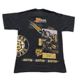 Load image into Gallery viewer, Vintage 1992 Boston Bruins All Over Print Single Stitch Made In USA T-Shirt - L