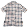 Load image into Gallery viewer, Vintage Rare Burberry Classic Nova Check Linen Button Up Shirt - M/L