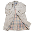 Load image into Gallery viewer, Vintage Burberry Nova Check Lined Trench Coat Made In England - L