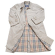 Load image into Gallery viewer, Vintage Burberry Nova Check Lined Trench Coat Made In England - L