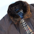 Load image into Gallery viewer, Vintage Burberrys Nova Check Lined Suede Leather Heavy Weight Parka - XL