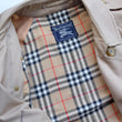 Load image into Gallery viewer, Vintage Burberry OG Nova Check Lined Trench Coat Made In England - L/XL