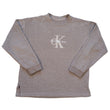 Load image into Gallery viewer, Vintage Calvin Klein Big Embroidered Spell Out Fleece Crewneck - M