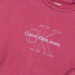 Load image into Gallery viewer, Vintage Calvin Klein WOMENS Crop Style Embroidered Logo Crewneck - M