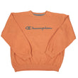 Load image into Gallery viewer, Vintage Champion Embroidered Spell Out Crewneck - M