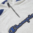 Load image into Gallery viewer, Vintage Champion Embroidered Spell Out Quarter Zip Sweatshirt - L