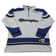 Load image into Gallery viewer, Vintage Champion Embroidered Spell Out Quarter Zip Sweatshirt - L