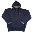 Load image into Gallery viewer, Vintage Champion Embroidered Logo Zip Up Hoodie - L