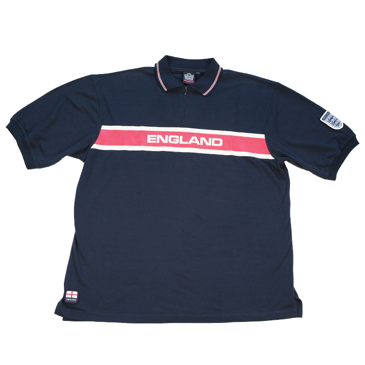 Vintage England Football Quarter Zip Top XXL Steep Store