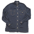 Load image into Gallery viewer, Vintage Fendi WOMENS Embroidered Spell Out Mesh Style Button Up Top - XL