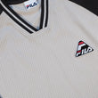 Load image into Gallery viewer, Vintage Fila Logo Mesh Long Sleeve - L
