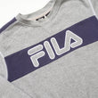 Load image into Gallery viewer, Vintage Fila Big Spell Out Logo Crewneck - M