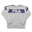 Load image into Gallery viewer, Vintage Fila Big Spell Out Logo Crewneck - M