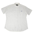 Load image into Gallery viewer, Vintage Fred Perry Linen Short Sleeve Button Up - XL