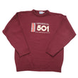 Load image into Gallery viewer, Vintage Levis 501 Embroidered Knit Sweater - L