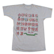 Load image into Gallery viewer, Vintage London Alphabet Single Stitch T-Shirt - M