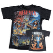 Load image into Gallery viewer, Vintage RARE Metallica Rap Style Front & Back Graphic Single Stitch T-Shirt - M