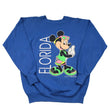 Load image into Gallery viewer, Vintage Mickey Mouse Florida Big Graphic Made In USA Crewneck - L