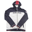 Load image into Gallery viewer, Vintage Napapijri Geographic Spell Out Full Zip Sweatshirt - XL