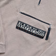 Load image into Gallery viewer, Vintage RARE Napapijri Geographic Spell Out Fleece Quarter Zip - L