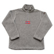 Load image into Gallery viewer, Vintage RARE Napapijri Geographic Big Flag Sherpa Fleece Quarter Zip - L/XL